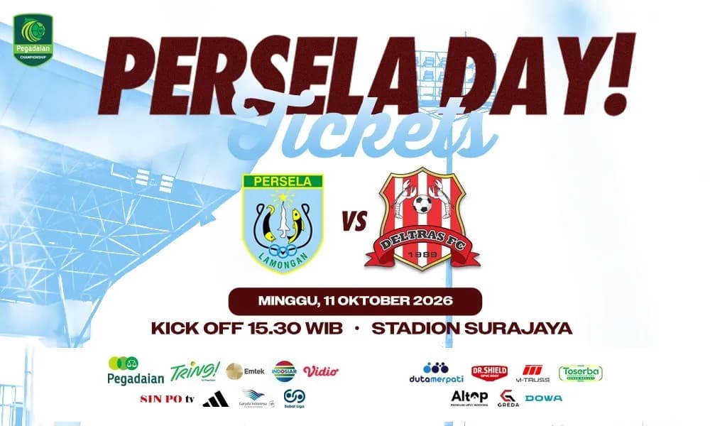 Persela VS Deltras FC - Pegadaian Championship 26/27